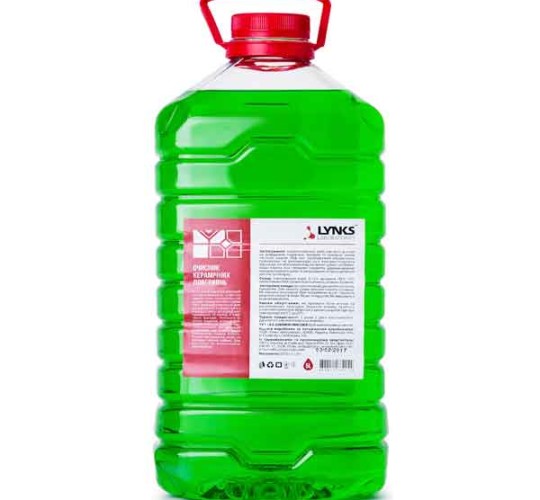 Очищувач керамічних поверхонь ТМ LYNKS LABORATORIES 5 л.