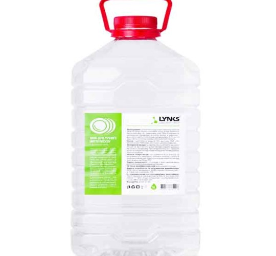 Засіб для ручного миття посуду з Алое ТМ LYNKS LABORATORIES 5 л.